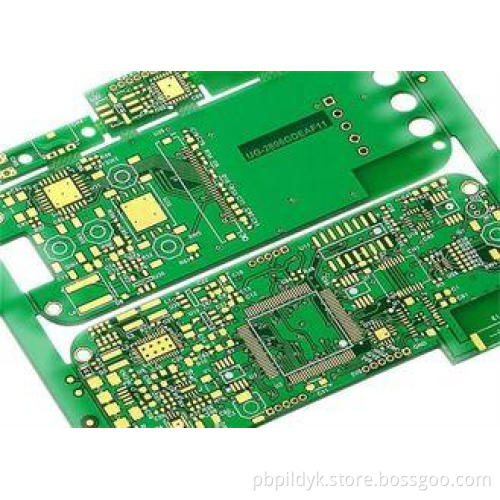 Green ENIG Custom PCB Boards FR4 DIP Double Layer PCBwith R